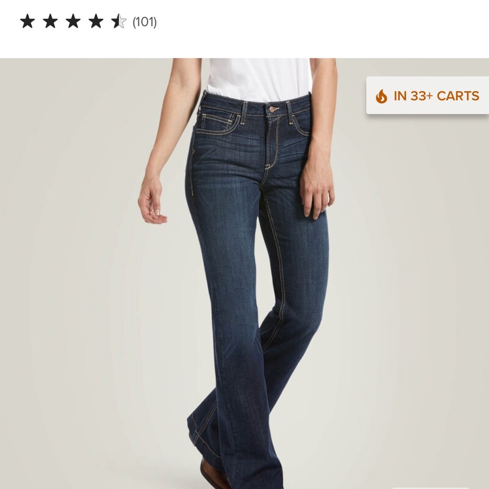 Ariat Dark Navy Flare Jeans